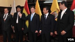 Al asumir la presidencia del CAN, Juan Manuel Santos propuso rediseñar el sistema andino de integración y el plan estratégico de la organización.