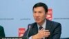 Financial Action Task Force (FATF) president Xiangmin Liu gestures as he speaks during a media conference at the OECD headquarters in Paris, France, Oct. 18, 2019.