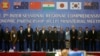 Trade ministers of 16 countries from the Asia-Pacific region stand for a group photo during the Regional Comprehensive Economic Partnership (RCEP) ministerial meeting in Hanoi, Vietnam on Monday, May 22, 2017. The ministers gather in Hanoi to