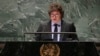 Milei acusa a la ONU de imponer una "agenda ideológica" a los países 