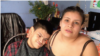 La Voz de América conversó para este reportaje con familiares de discapacitados, quienes explicaron las condiciones de vulnerabilidad. En la fotografía Angie Katerin Espitia y su hermano Elkin Espitia. [Foto: Eliana Páez].