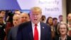 U.S. President Donald Trump arrives at the World Economic Forum in Davos, Switzerland, Jan. 22, 2020. 