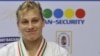 Kayla Harrison of the US smiles after winning the gold medal in the women's under 78 kg category final match at the World Cup Judo tournament in Budapest, Hungary, February 12, 2012.