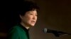 FILE - South Korean President Park Geun-hye. Seoul says there are no immediate plans for new talks with the north.