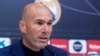 Zinedine Zidane speaks during press conference in Madrid, Spain, May 31, 2018