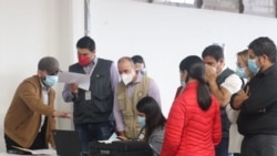 Honduras celebra un simulacro electoral para comprobar cómo trabaja el sistema de transmisión de resultados, el 18 de noviembre de 2021. Foto cortesía del Consejo Nacional Electoral.