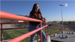 Sophia Fuentes tendrá 18 años en noviembre, por lo que se alista para votar por primera vez en El Paso, Texas.