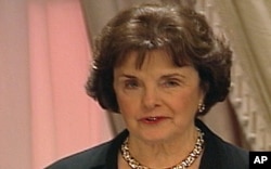 FILE - Diane Feinstein