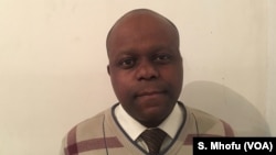 Economist Prosper Chitambara of the Labor and Economic Development Research Institute of Zimbabwe.
