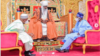 Lokacin da Tinubu ya kai ziyara fadar Sarkin Kano (Hoto: Muhd Photography Instagram, Kano Emirate)