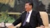 El presidente chino Xi Jinping habla durante una reunión con Tedros Ghebreyesus, director general de la Organización Mundial de la Salud, en el Gran Salón del Pueblo en Beijing el martes, 28 de enero de 2020.