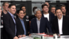 Erick Thohir hadir dalam acara kick-off pembangungan stadion baru D.C United pada awal pekan ini (26/06), bersama kakaknya Boy Thohir, serta mitra investor, undangan dan seluruh anggota tim sepakbola. (Foto: VOA / Ian Umar)