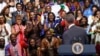 FILE - President Barack Obama is welcomed by the Young African Leaders Initiative as they shout "happy birthday," in Washington, Aug. 3, 2016.