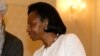 Marie-Madeleine Mborantsuo présidente de Cour Constitutionnelle au Gabon, 26 février 2013.