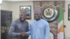 Adam A. Zango (hagu) da gwamnan Kogi, Yahaya Bello (dama) (Instagram/ Adam Zango)