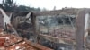 A firefighters works on the scene after a blast at an ammunition factory in Balikesir province, Turkey, Dec. 24, 2024. (Ihlas News Agency via Reuters)