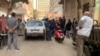 Family members of those convicted and executed for the killing of public prosecutor Hisham Barakat gather at Zynhom morgue in Cairo, Egypt, Feb. 20, 2019, as they wait for their bodies to be released.