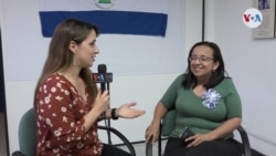 La Voz de América entrevista a Lucía Pineda