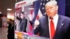 FILE - A TV screen shows pictures of U.S. President Donald Trump (right) and North Korean leader Kim Jong Un, at the Seoul Railway Station in Seoul, South Korea, Nov. 10, 2016. 