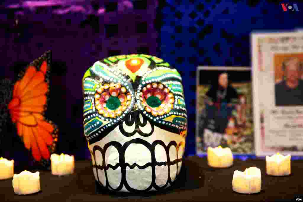 Celebración del Día de los Muertos en el museo Smithsonian. Washington DC, Octubre 2018.