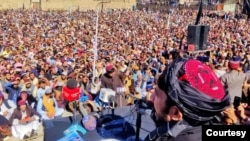 Manzoor Pashteen in Chaman