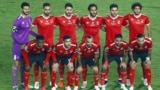 Le onze de départ d'Al-Ahly avant le match de la finale de la Ligue des champions de la CAF contre Zamalek en 2020.