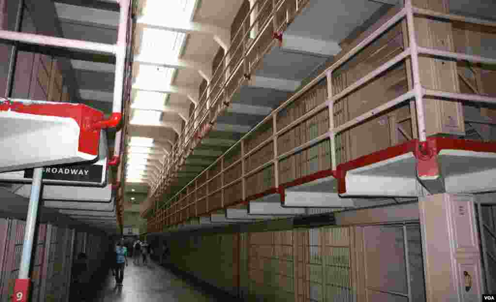 Alcatraz prison housed 300 cells.
