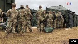 Fotogalería: Misión del ejército de EE.UU. en la frontera sur