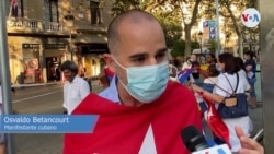 Cubanos en España protesta Sot 2