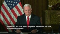 Pence en Ecuador: "Venezuela está colapsando"