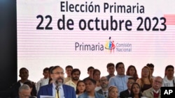 Jesús María Casal, presidente de la Comisión Nacional de Primaria, ente rector de la primaria presidencial de la oposición. 