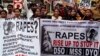 Indian activists shout slogans during a protest in Ahmadabad, India, Dec. 19, 2012. 