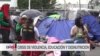 Más de 4.000 indígenas retornan desplazados a Bogotá 