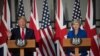 သမ္မတ Trump နဲ့ ဝန်ကြီးချုပ် May ပူးတွဲသတင်းစာရှင်းလင်းပွဲ