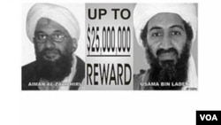 Estados Unidos ofrece una recompensa de $25 millones de dólares por información que lleve a la captura de Ayman al-Zawahri.