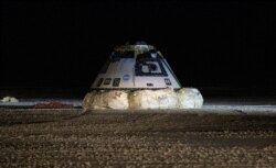La cápsula Starliner de Boeing.