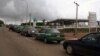 One of the few gas stations open in Abuja on August 23, 2012. Motorists said they waited at least 13 hours to make it to the front of the line.
