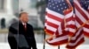 El expresidente Donald Trump al finalizar su discurso antes sus partidarios en Washington, DC, el 6 de enero de 2021, poco antes del asalto al Capitolio por una multitud de sus simpatizantes.