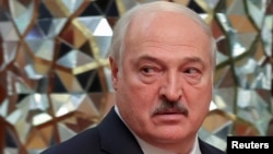 Президент Білорусі Олександр Лукашенко під час зустрічей в Душанбе, Таджикистан, 11 жовтня 2022 року. REUTERS/Дідор Садуллоєв