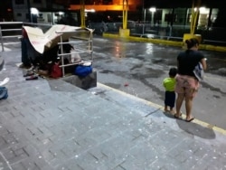 Dentro de este grupo de nicaragüenses viajan niños, algo que preocupa a organismos de DD.HH. [Foto: Cortesía ANPDH]