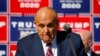 El exalcalde de Nueva York Rudy Giuliani durante un acto en favor del entonces presidente Donald Trump, tras las elecciones, el 7 de noviembre de 2021.