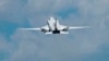 Ruski bombarder Tu-22M3 u letu tokom zajedničkih rusko-bjeloruskih vježbi namijenjenih obučavanju vojske da koristi taktičko nuklearno oružje.