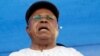 FILE - Congolese opposition leader Étienne Tshisekedi addresses a political rally in the Democratic Republic of Congo’s capital, Kinshasa, July 31, 2016.