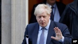 Mutungamiri wehurumende yeBritain VaBoris Johnson