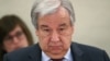 Antonio Guterres, Babban Sakataren Majalisar Dinkin Duniya.