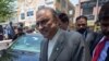 Former Pakistani president and currently a lawmaker in Parliament and leader of Pakistan People's party, Asif Ali Zardari, center, leaves the High Court building, in Islamabad, June 10, 2019.