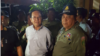រូបឯកសារ៖ ប្រធាន​គណបក្ស​សង្គ្រោះ​ជាតិ​ លោក កឹម សុខា ត្រូវ​បាន​ចាប់​ខ្លួន​នៅ​រំលង​អាធ្រាត​ឈាន​ចូល​ថ្ងៃទី៣ ខែកញ្ញា​ នៅ​គេហដ្ឋាន​របស់​លោក​​ ក្នុង​រាជធានី​ភ្នំពេញ​។​ ( រូបផ្តល់ឲ្យ)