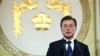 South Korean President Moon Jae-in speaks during a press conference marking his first 100 days in office at the presidential house in Seoul, Aug. 17, 2017. President Moon said Thursday he would consider sending a special envoy to North Korea for talks if the North stops its missile and nuclear tests.