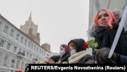 Акція на підтримку політв’язнів в Росії. 