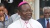 Monseigneur Marcel Utembi, président de la Conférence épiscopale nationale du Congo (Cenco), 21 décembre 2016. 